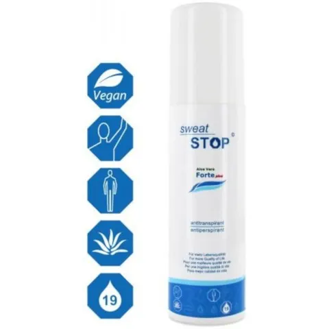 sweat STOP Sweatstop Aloe Vera Forte plus Spray 100 ml – Bild 1