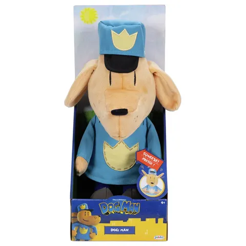 Dog Man Feature Soft Toy – image 1