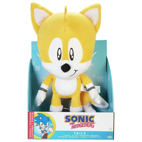 Sega Sonic Jumbo Tails 18 inch Plush – image 1