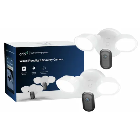 Arlo Pro Wired Floodlight Camera 2-cam – image 1