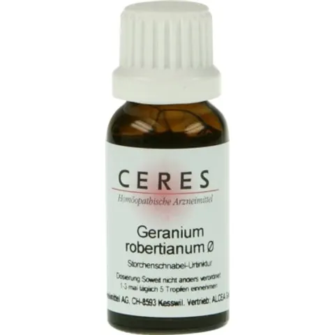 CERES Geranium robertianum Urtinktur 20 ml Tropfen – Bild 1
