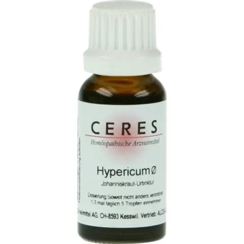 CERES Hypericum Urtinktur 20 ml Tropfen – Bild 1
