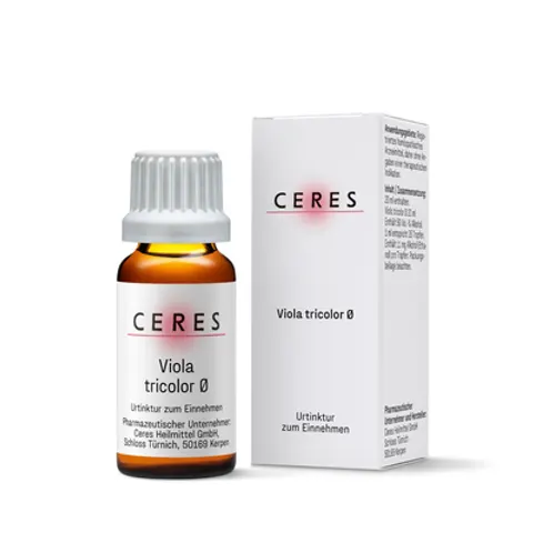 Ceres Viola tricolor Urtinktur 20 ml Tropfen – Bild 1