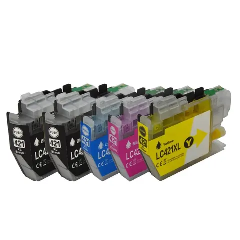 Peach Patrone Brother LC-421XL MultiPack Plus kompatibel – Bild 1