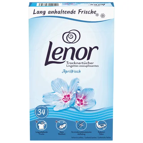Lenor April Fresh Wipes - 34 pcs. – image 1