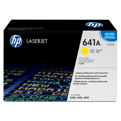 C9722A toner amarillo HP 641A – imagen 1