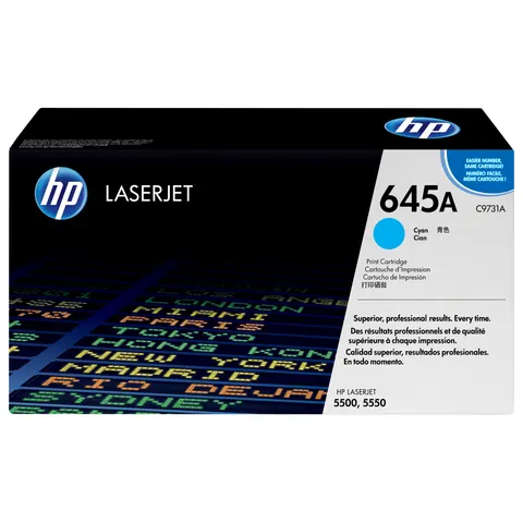 HP 645A (C9731A) - Cyan - Toner – Bild 1