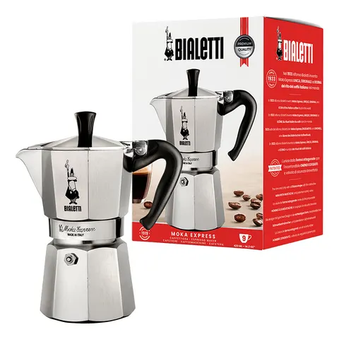 Espressokocher Bialetti Moka Express 9-cup – Bild 1