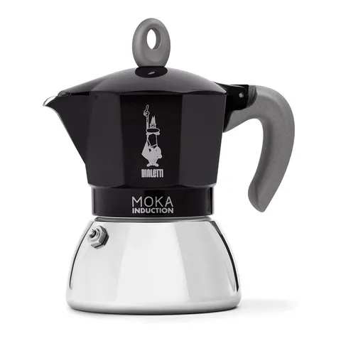 Bialetti Moka Induktion Espressokocher schwarz – Bild 1