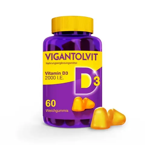 VIGANTOLVIT Vitamin D3 2000 I.E. 60 St – Bild 1