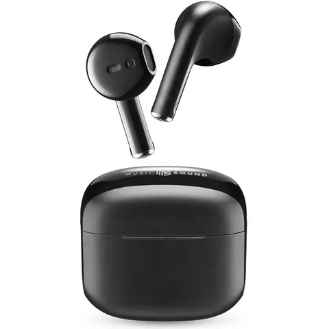 Cellular Line Auricolare Bluetooth Btmstwsswagk-nero – immagine 1