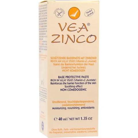 Hulka VEA Zinco pasta protettiva con vitamina E 40ml – immagine 1
