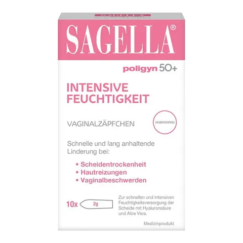 Sagella Poligyn 50+ Intensive Feuchtigkeit Ovula – Bild 1
