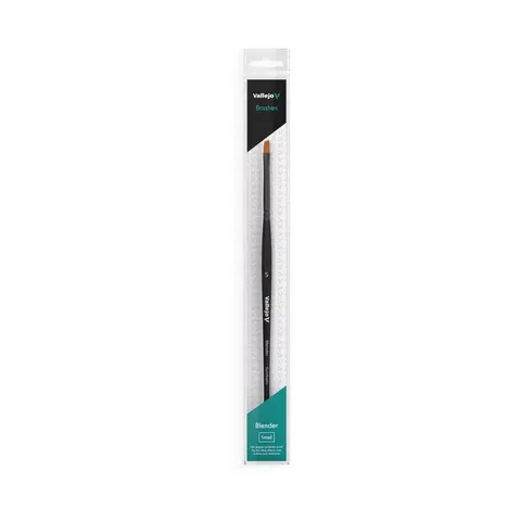 Vallejo AV Blender - Flat Angled Synthetic Brush (small) – image 1
