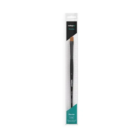 Vallejo AV Blender - Flat Angled Synthetic Brush (large) – image 1
