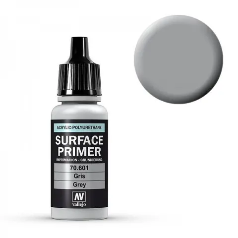Vallejo Polyurethane - Primer Grey 17ml – image 1