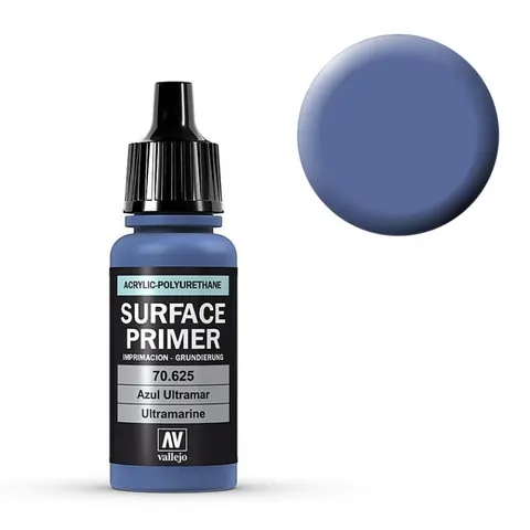 Vallejo Polyurethane Primer Ultramarine (18ml) – image 1