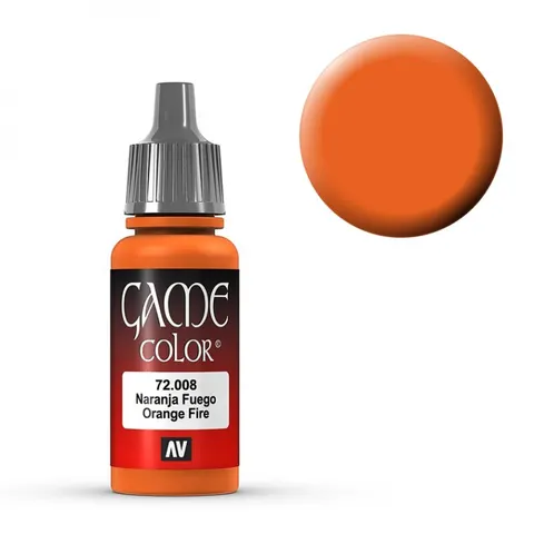 Vallejo Game Color Orange Fire (18ml) – image 1