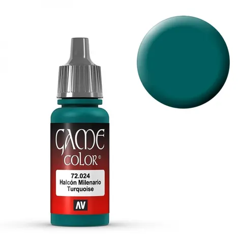 Vallejo Game Color Turquoise (18ml) – image 1
