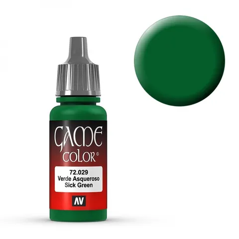Vallejo Game Color Sick Green (18ml) – image 1