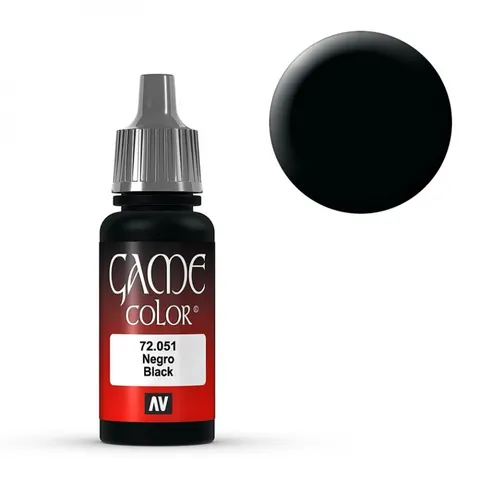Vallejo Game Color Black (18ml) – image 1