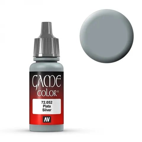 Vallejo Game Color Silver (18ml) – image 1