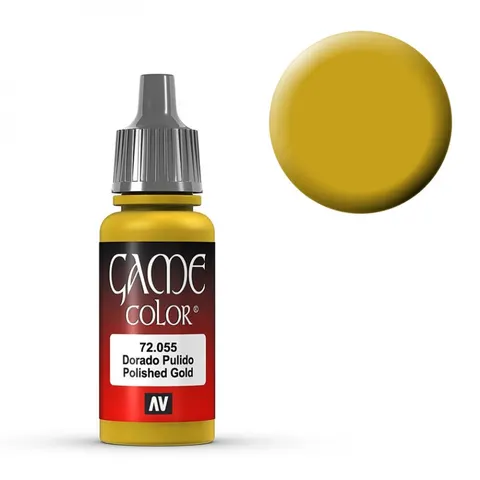Vallejo Game Color Polished Gold (18ml) – image 1