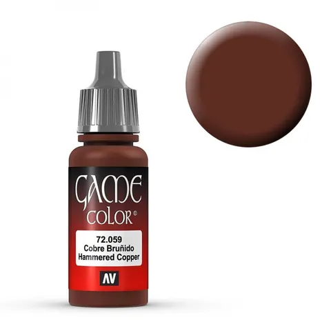 Vallejo Game Color Hammered Copper (18ml) – image 1