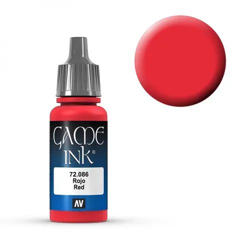Vallejo Game Color Game Ink - Red (18ml) – image 1