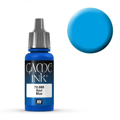Vallejo Game Color Game Ink - Blue (18ml) – image 1