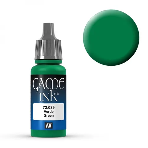 Vallejo Game Color Game Ink - Green (18ml) – image 1