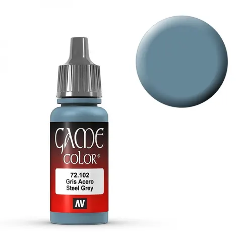 Vallejo Game Color Steel Grey (18ml) – image 1