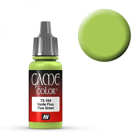 Vallejo Game Color Fluo Green (18ml) – image 1