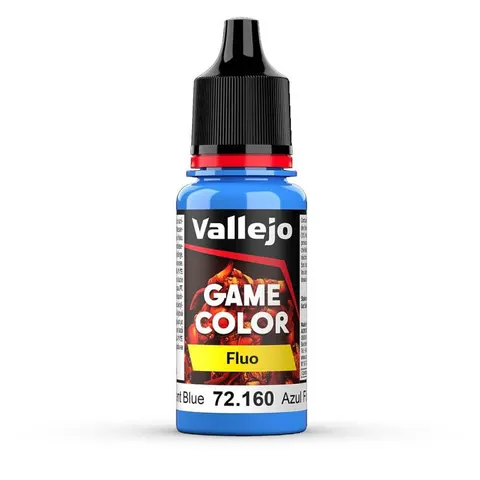 Vallejo Game Color Fluo - Fluorescent Blue (18ml) – image 1