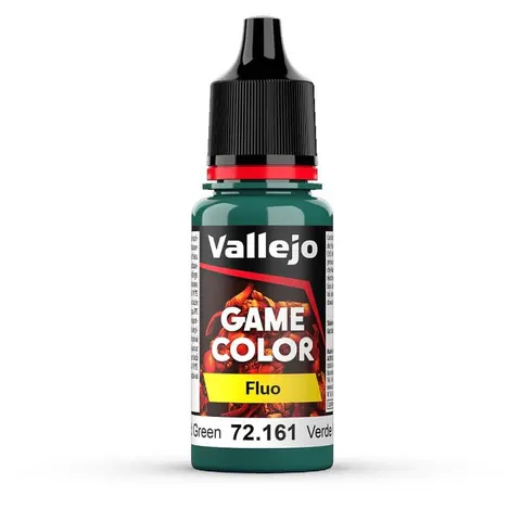 Vallejo Game Color Fluo - Fluorescent Cold Green (18ml) – image 1