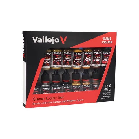 Vallejo Game Color Set - Leather & Metal 72.189 – image 1