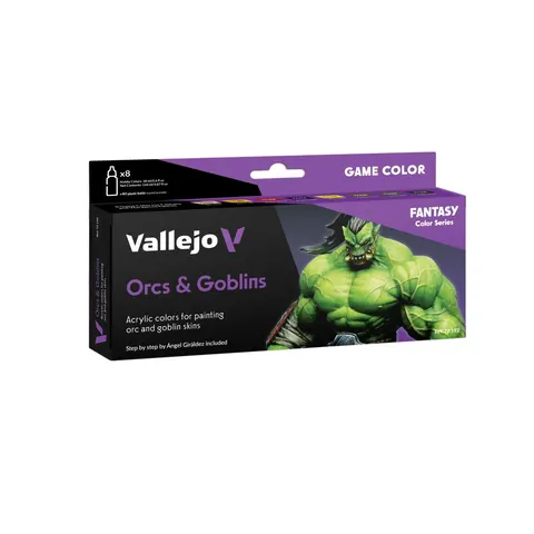 Vallejo Game Color Set - Orcs & Goblins 72.192 – image 1