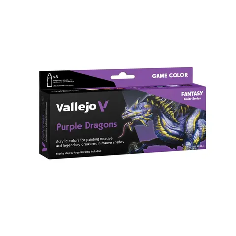 Vallejo Game Color Set - Purple Dragons 72.194 – image 1