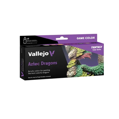 Vallejo Game Color Set - Aztec Dragons 72.195 – image 1