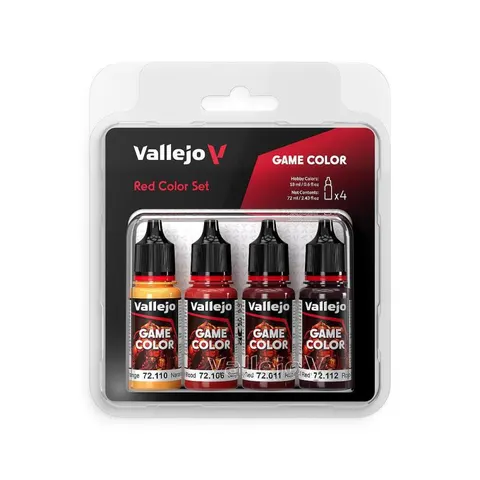 Vallejo Game Color - Red Set (x4) – image 1