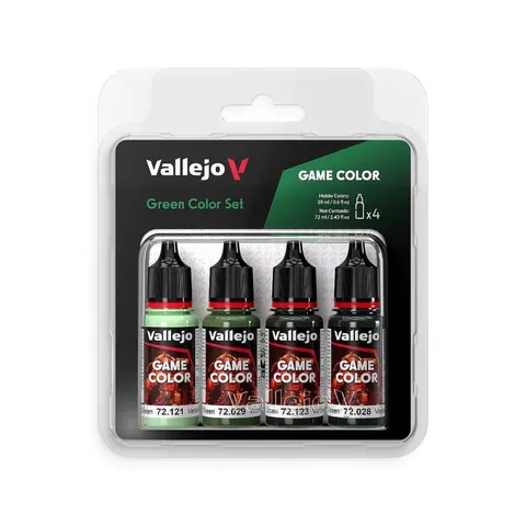 Vallejo Game Color - Green Set (x4) – image 1