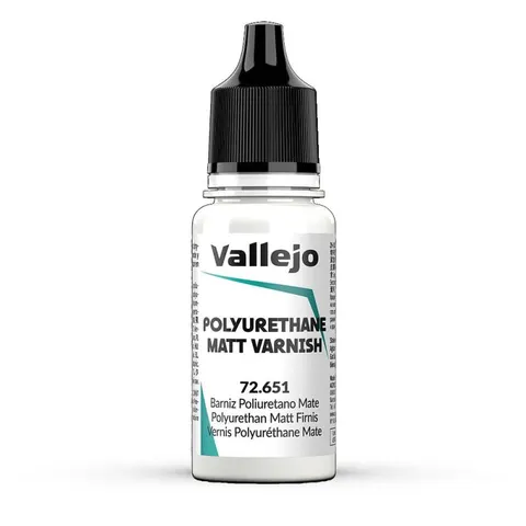 Vallejo Game Color Polyurethane Matt Varnish (18ml) – image 1