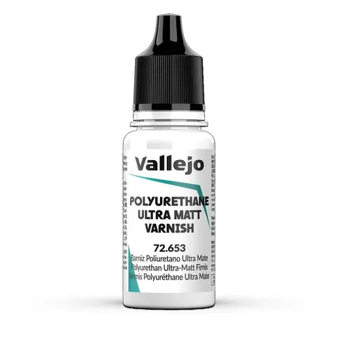 Vallejo Game Color Polyurethane Ultra Matt Varnish (18ml) – image 1