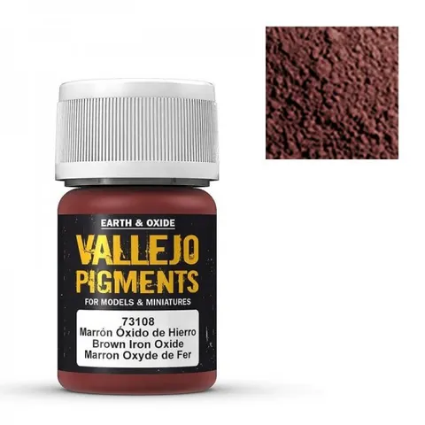 Vallejo Pigments - Brown Iron Oxide – image 1