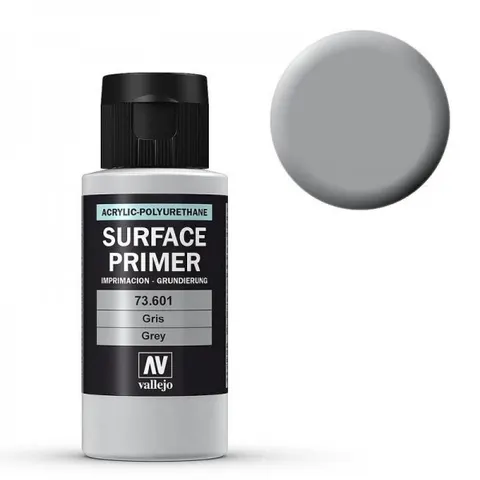 Vallejo Acrylic Polyurethane - Primer Grey 60ml - VAL73601 – image 1