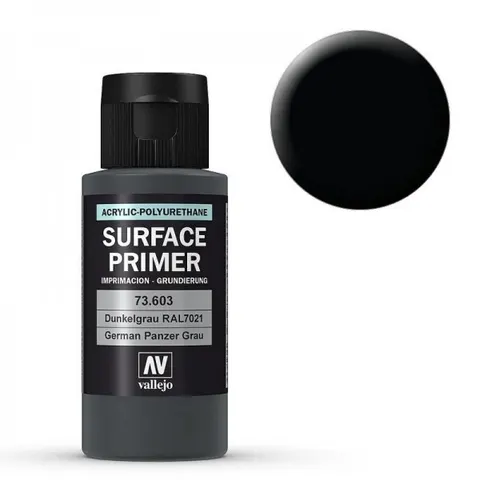 Vallejo Acrylic Polyurethane - Primer German Panzer Grey 60ml – image 1