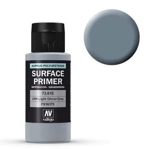 Vallejo Polyurethane - Primer USN Light Ghost Grey FS36375 60ml – image 1