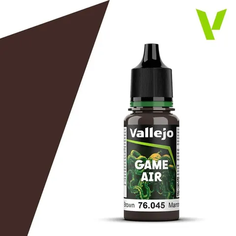Vallejo Game Air Charred Brown (18ml) 76.045 – image 1