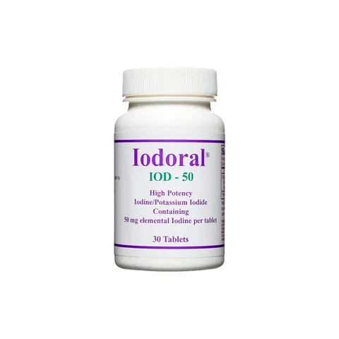 Iodoral, High Potency Iodine, 50mg x 30Tabs – image 1