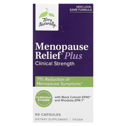 Terry Naturally, Menopause Relief Plus, 60 Capsules – image 1